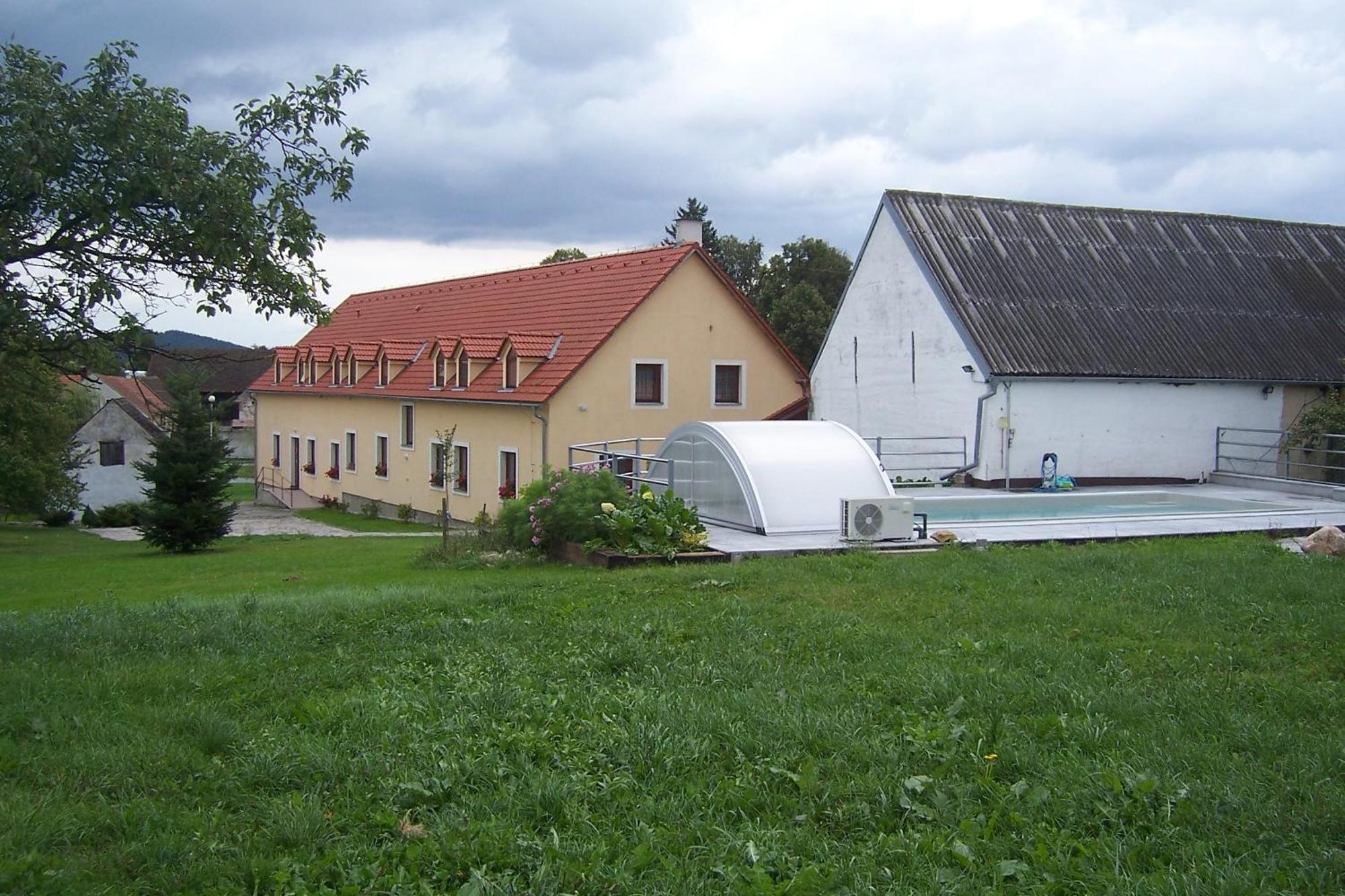 Penzion U Krumlova Srnín Kültér fotó